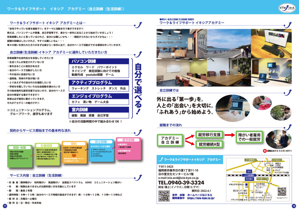 自立訓練事業について
